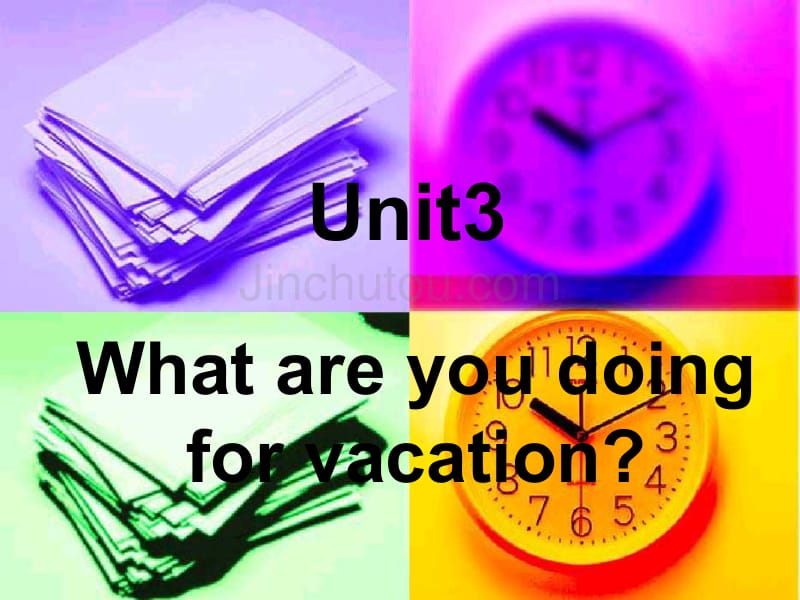 【优品课件】八年级英语What are you doing for vacation课件2_第1页