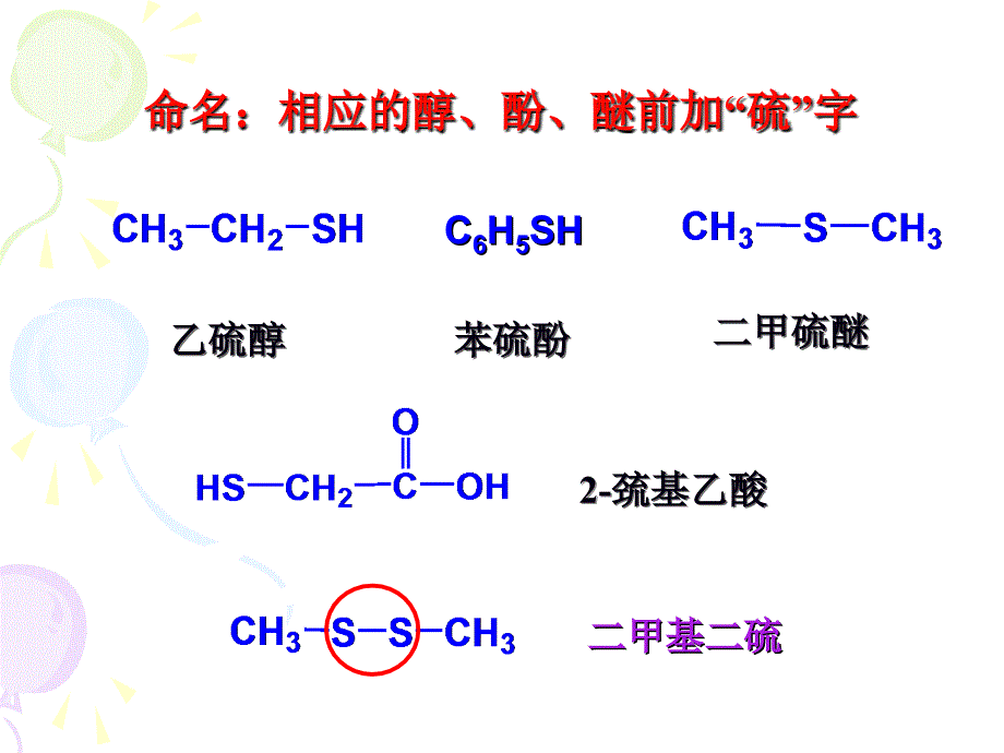 有机化学ppt电子教案课件-第11章 含硫含磷有机化合物_第3页