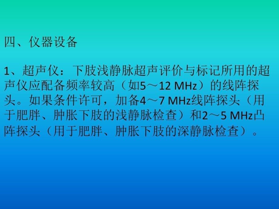 下肢浅静脉超声评价与标记指南_第5页