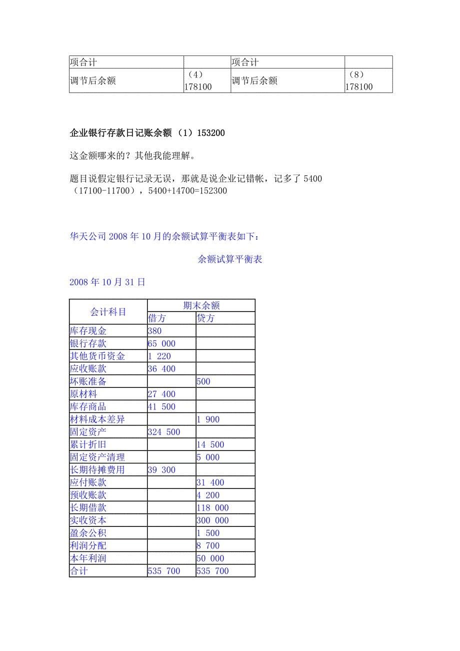 广东省会计基础综合题参考答案_第5页