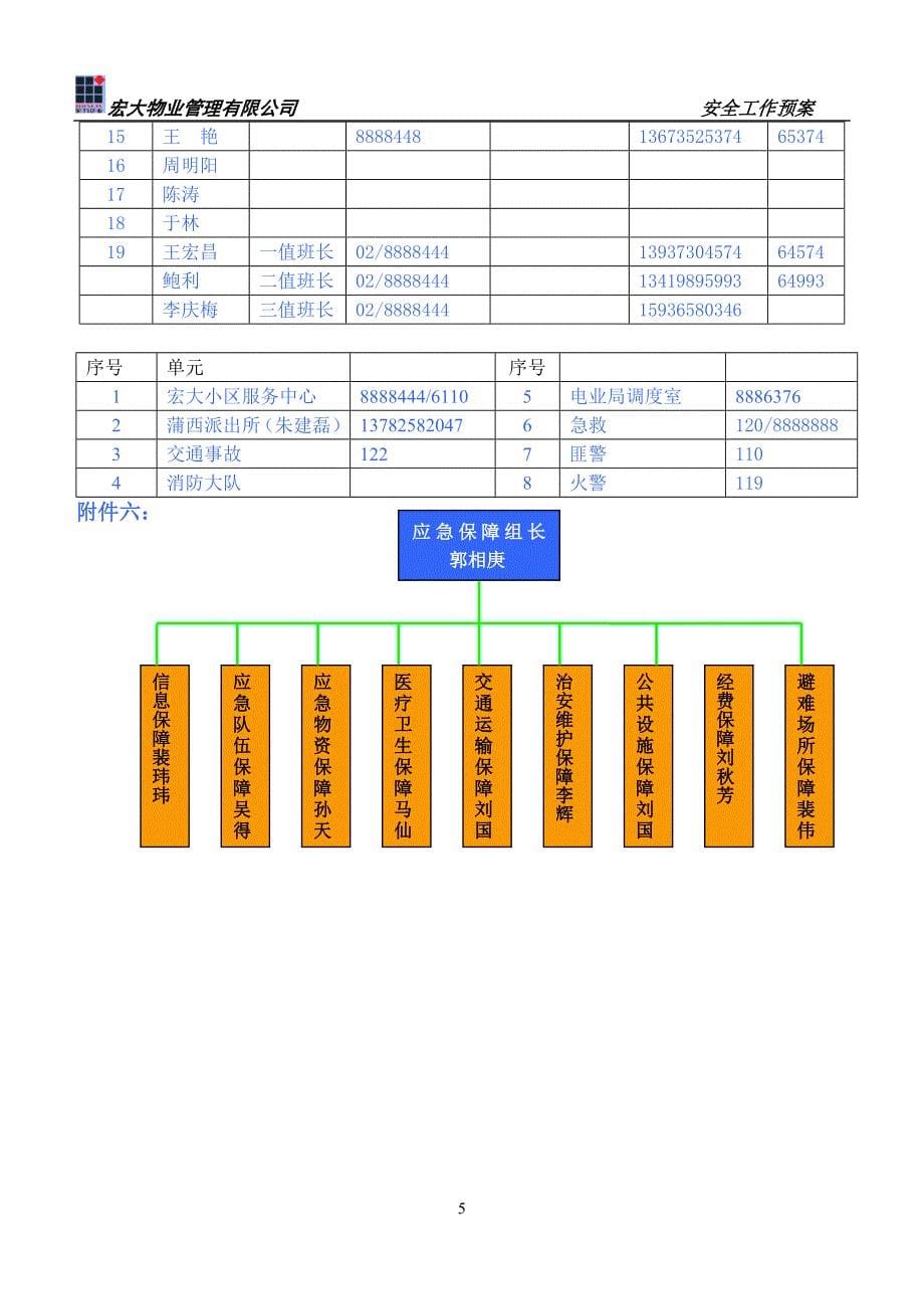 春节应急预案_第5页