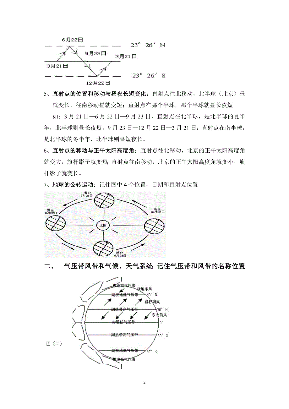 高中地理会考非选择题答题要点_第2页