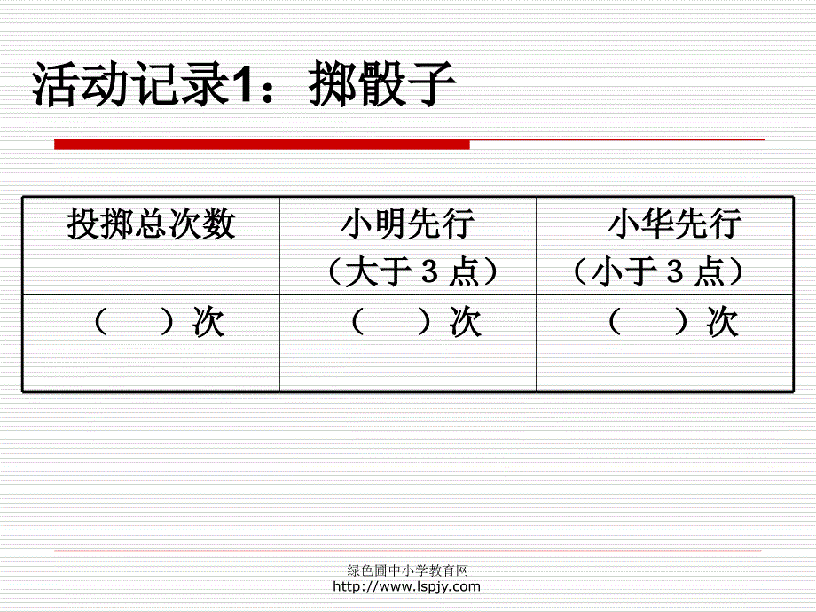 小学四年级下学期数学《游戏公平》ppt课件_第4页