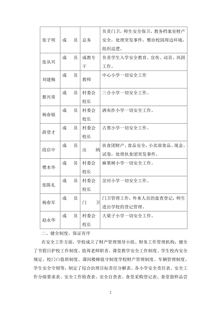 白路乡小学安全事故处理应急预案_第2页