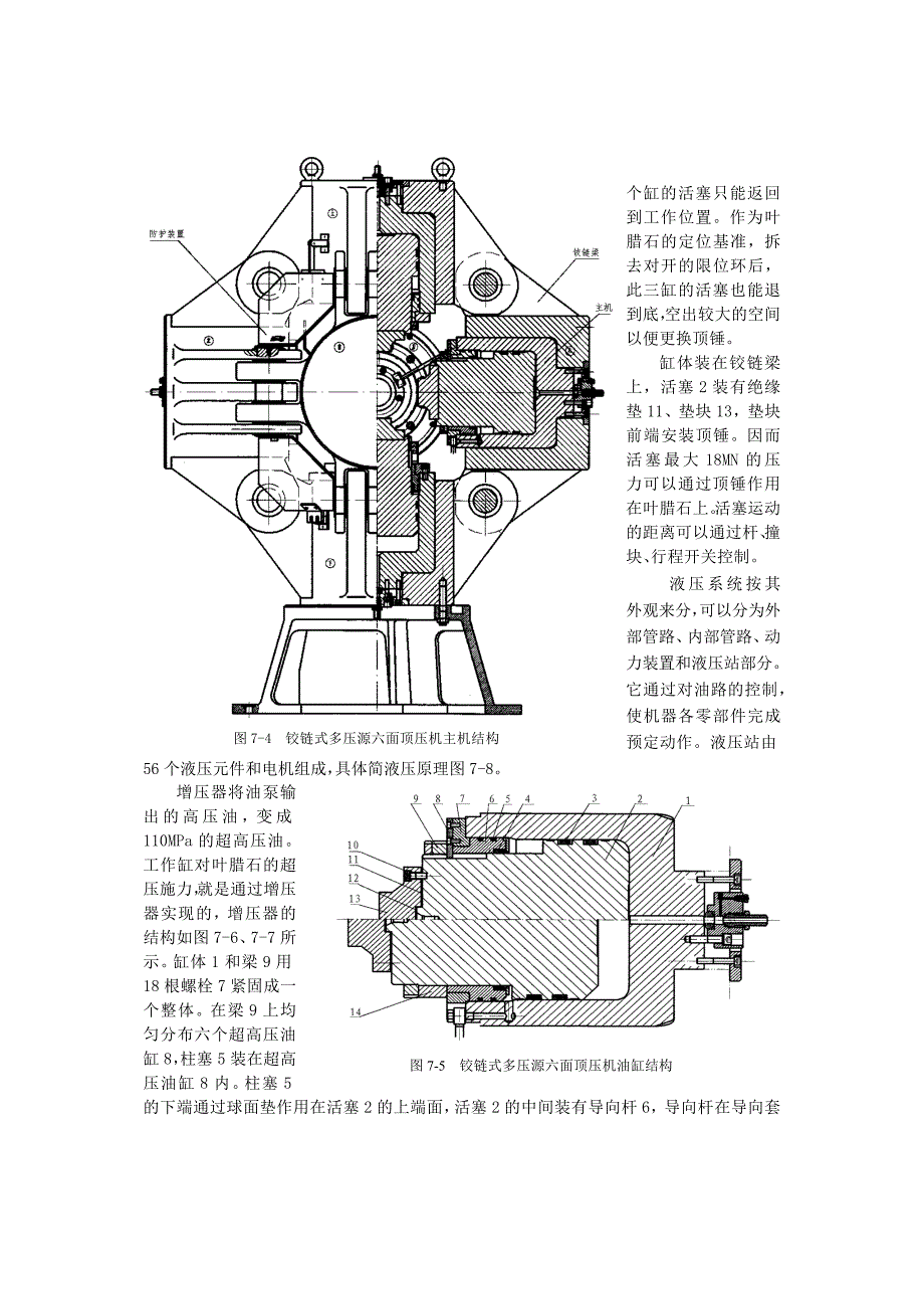 六面顶超硬材料合成设备6x18_第4页