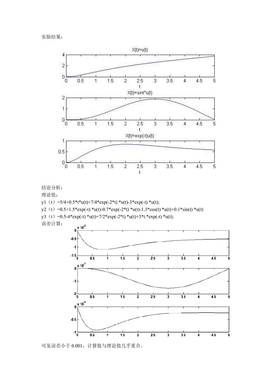 实验五 连续系统分析_第5页