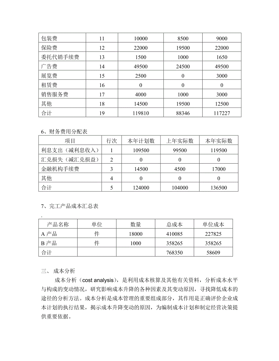 成本会计课程实训总结报告_第4页