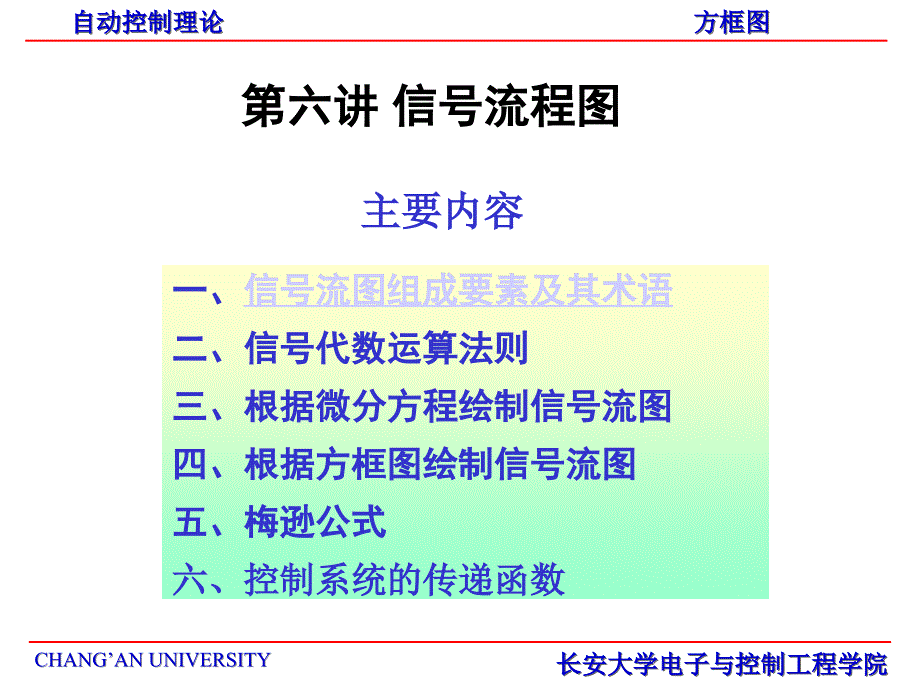 自动控制理论第七讲   信号图_第1页