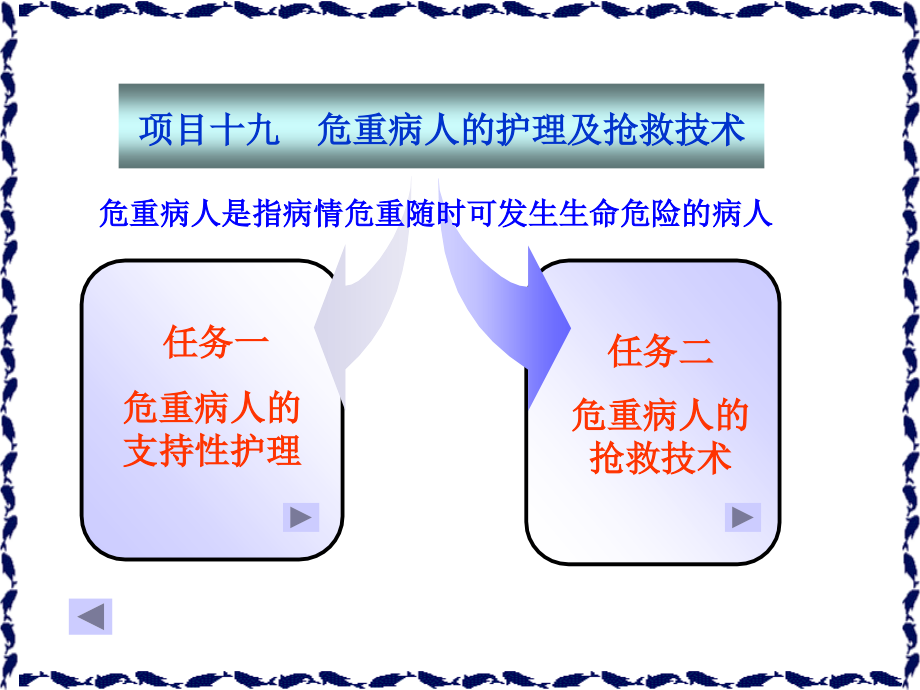 项目十九_危重病人的护理及抢救技术_第2页