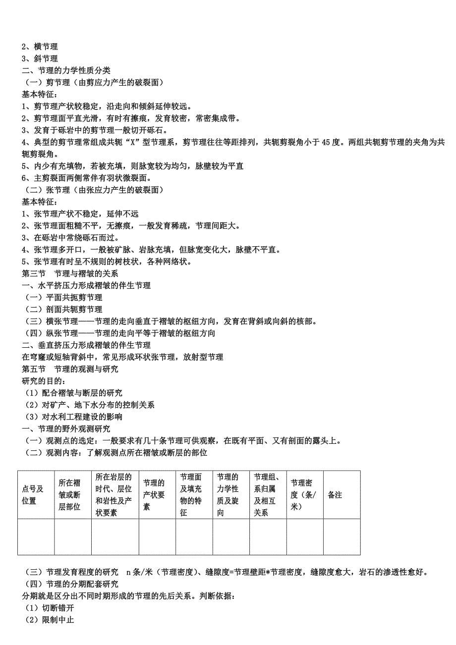 构造地质学+++++重点_第5页