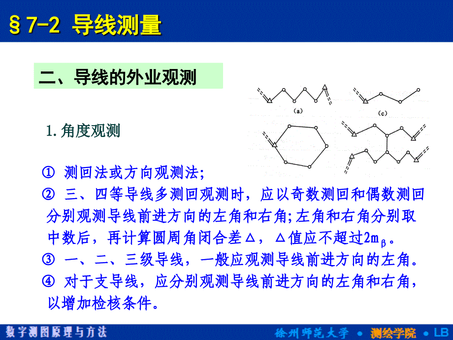 《数字测图》ch7 控制测量-§7-2导线测量_第2页