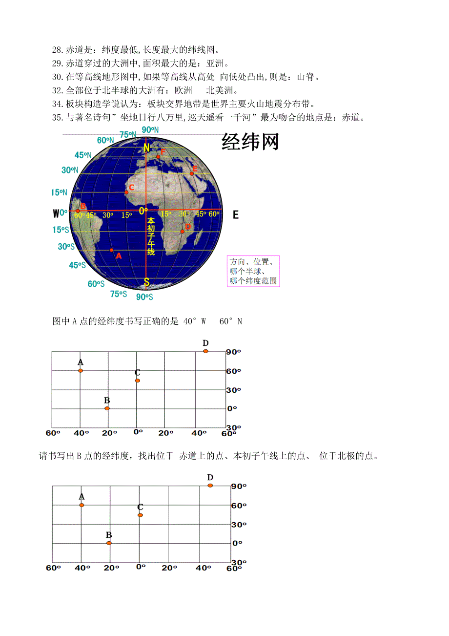 七年级地理复习_第4页