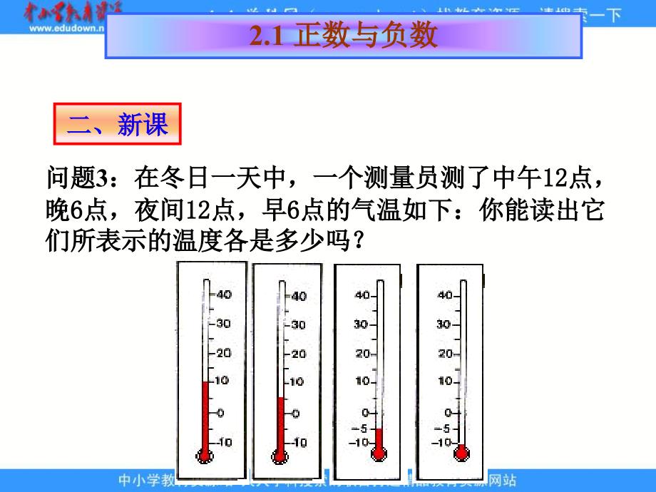 【良品课件】沪教版五年下《正数与负数》 课件之一_第4页