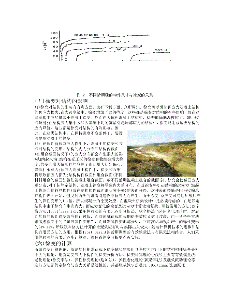 徐变的产生机理及对结构的影响土木四班方煜050748_第4页