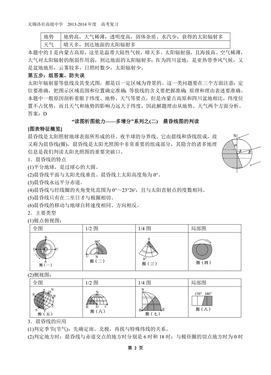 高中地理读图专题_第2页