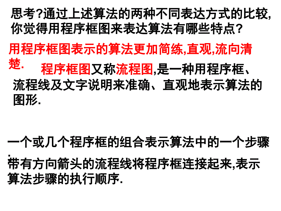 新人教A版高中数学（必修3）1.1《算法与程序框图》ppt课件之二_第4页