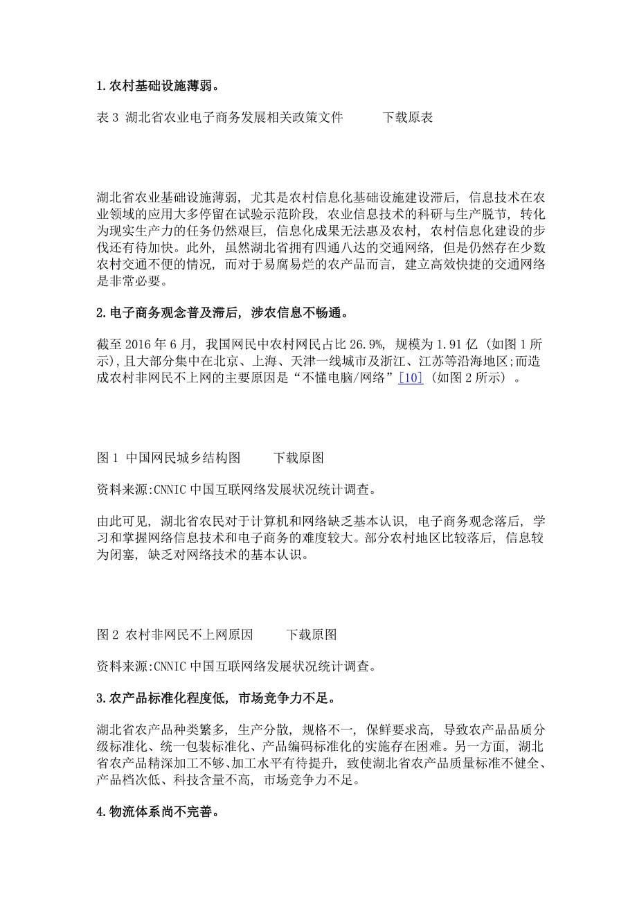 湖北省农业电子商务发展的swot分析与对策_第5页