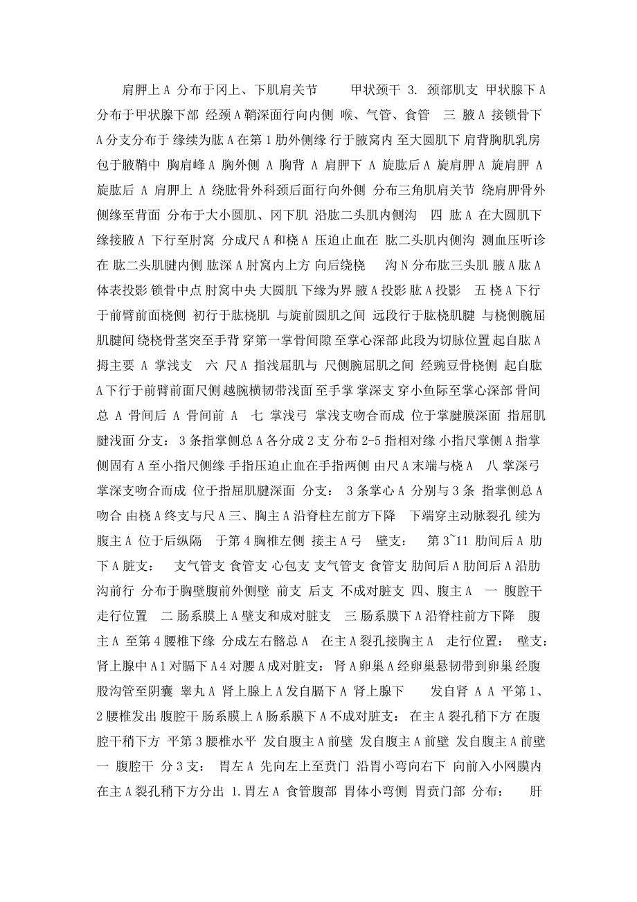 骨科学 动脉彩色图谱_第1页