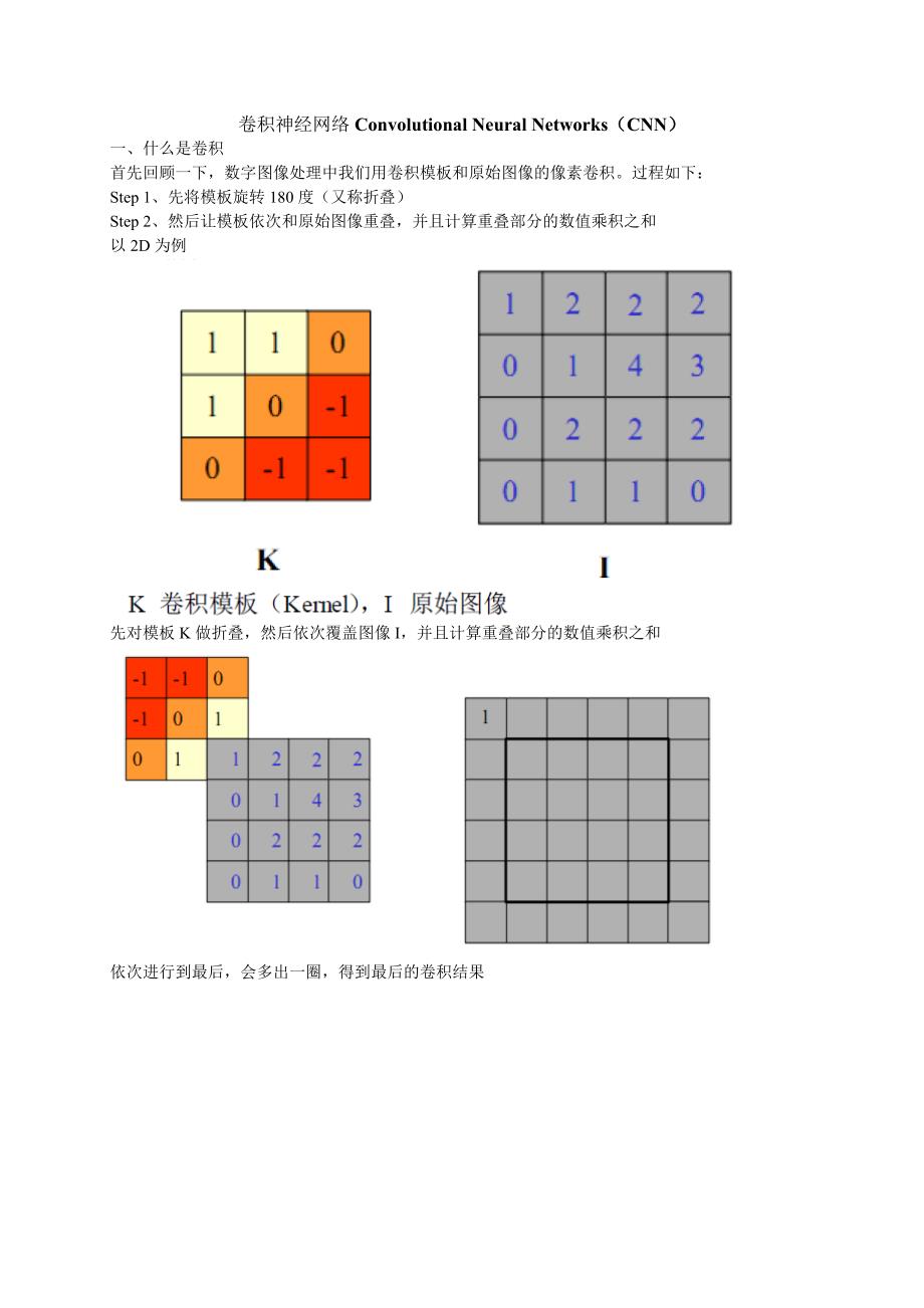 卷积神经网络convolutional neural networks(cnn)_第1页