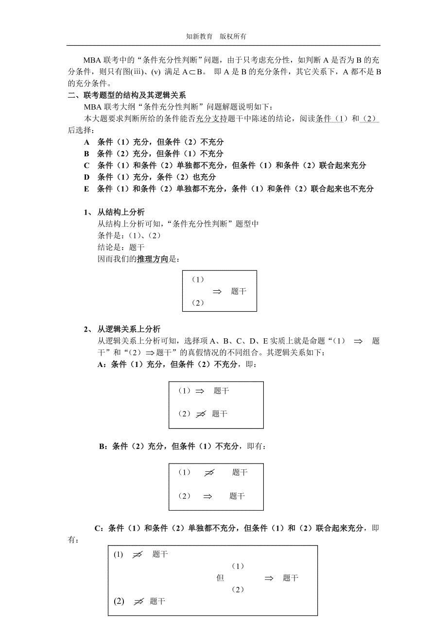 [研究生入学考试]MBA数学_第5页