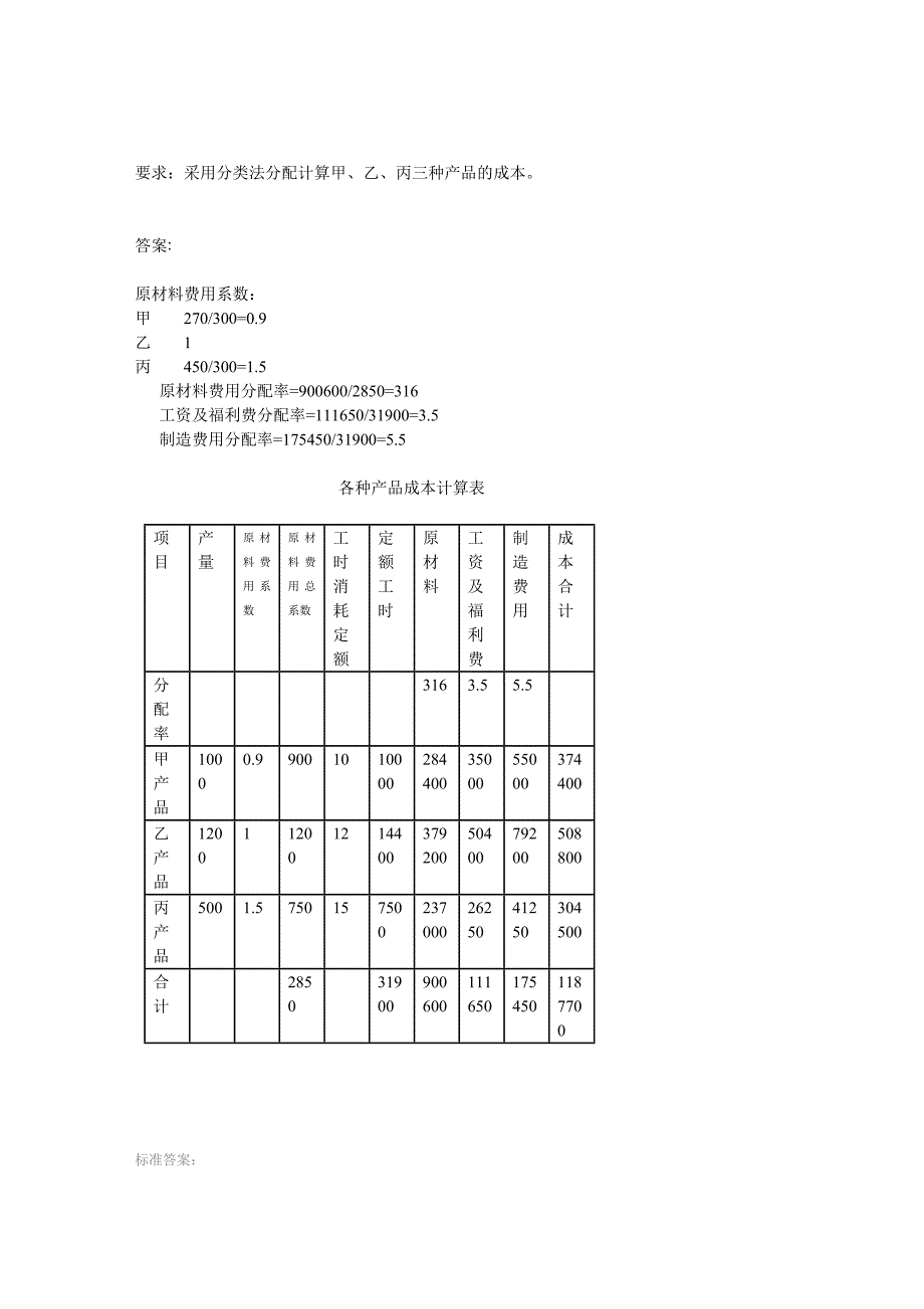 成本会计计算题_第3页