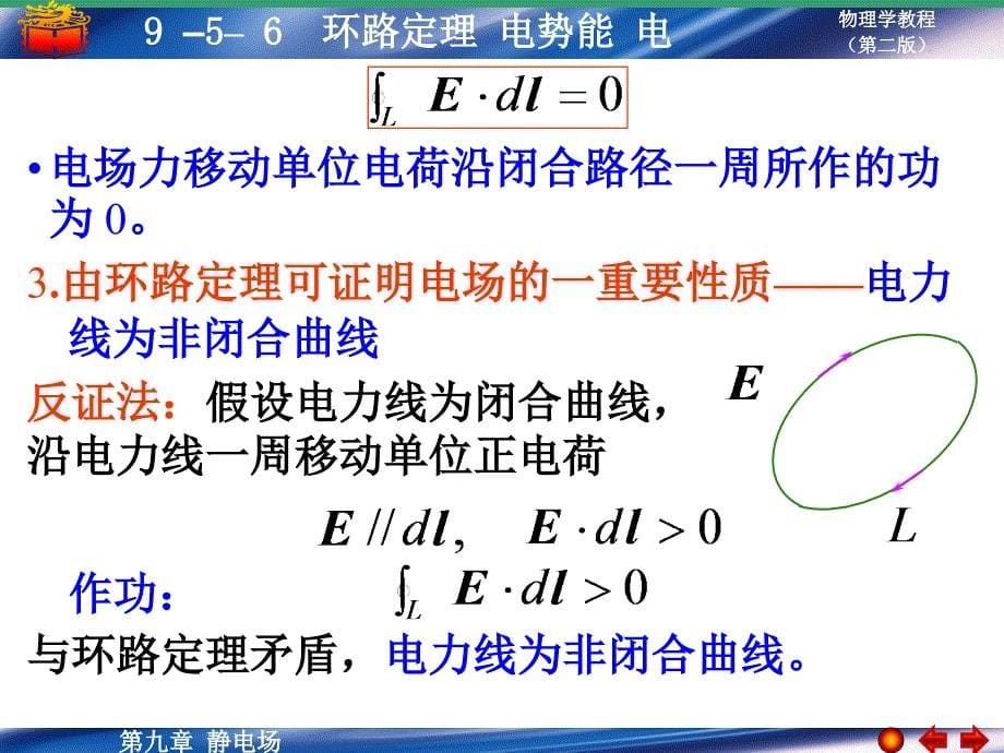 [所有分类]9-5-6 环路定理 电势能 电势_第5页