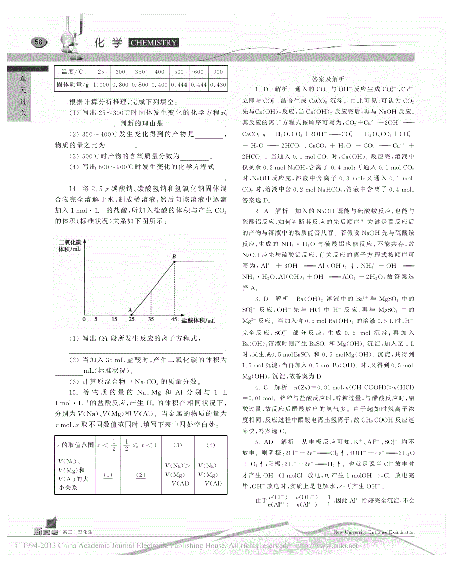 高考化学数据_图表_图像题专项过关_朱小富_第4页