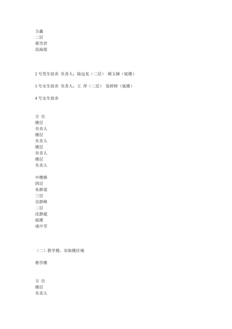 学校校园安全演练活动方案_第4页