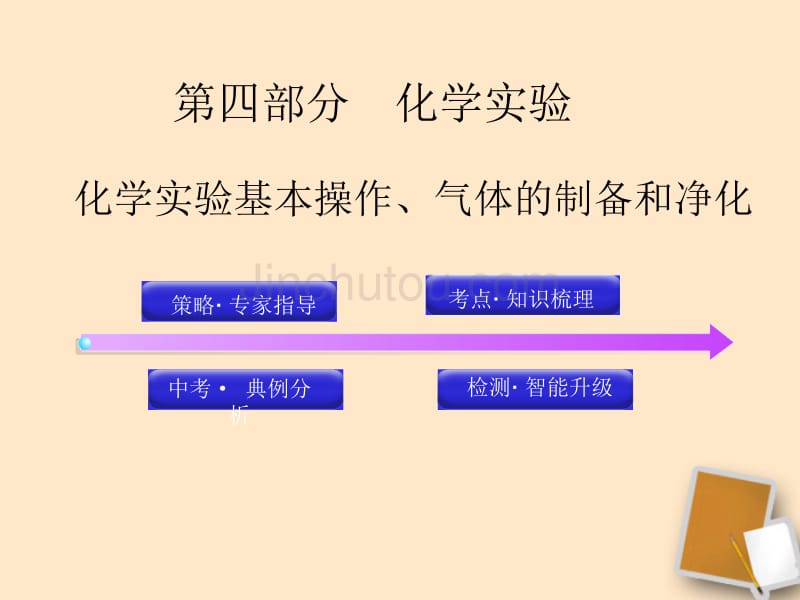 2012年中考化学 化学实验基本操作、气体的制备和净化复习课件 人教新课标版_第1页