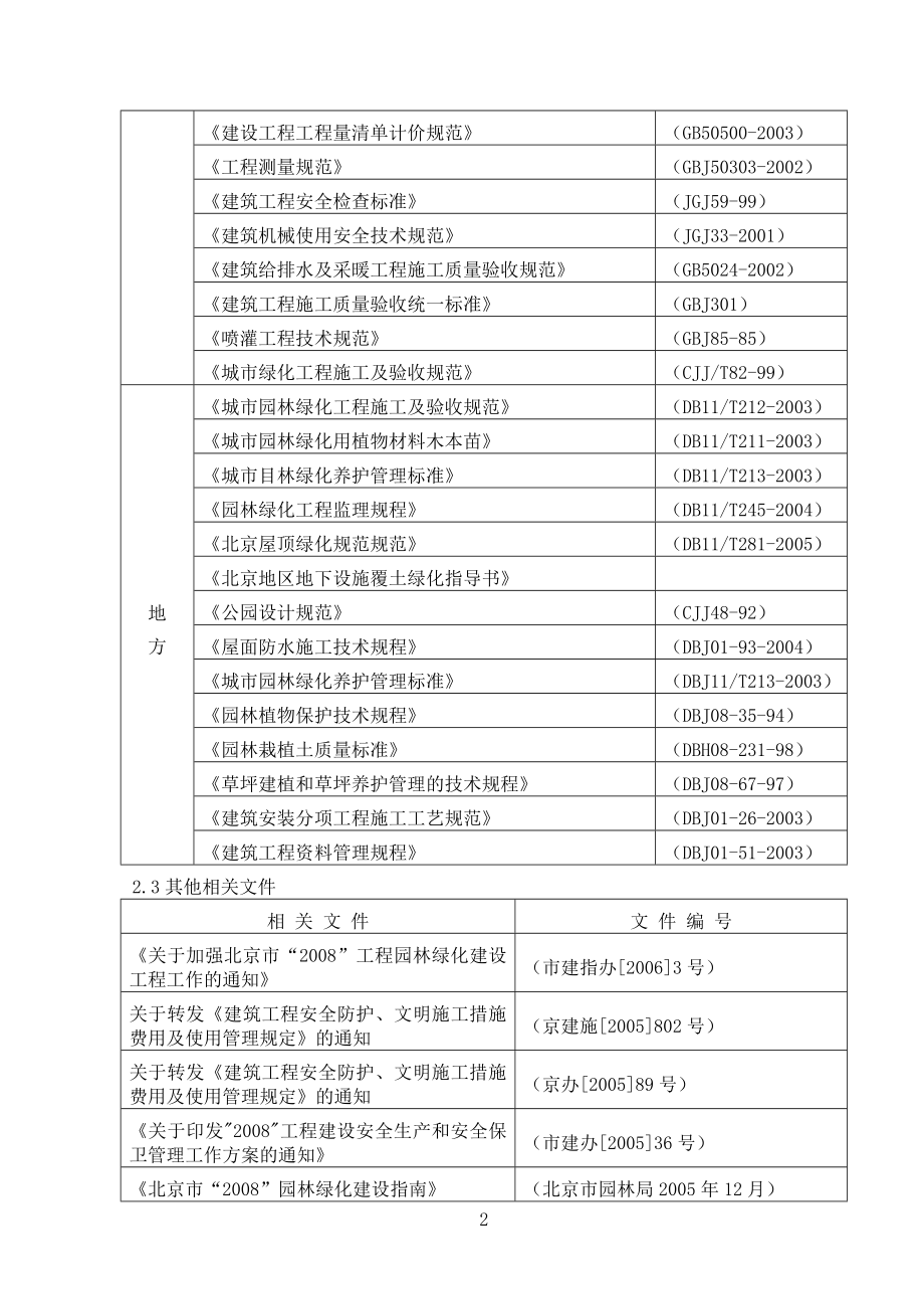 园林景观施工方案施组_第2页