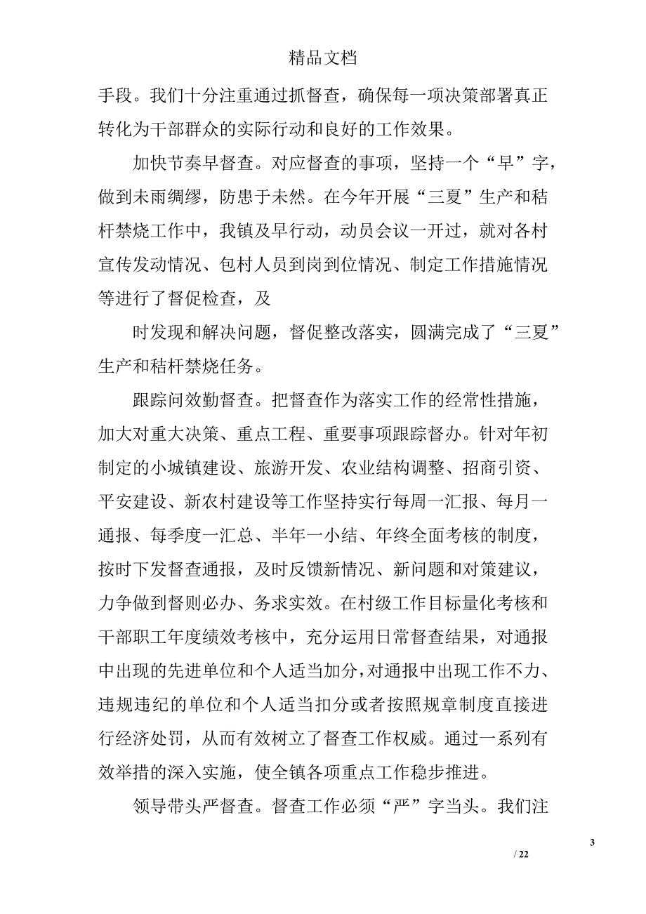 督察工作总结精选 _第3页