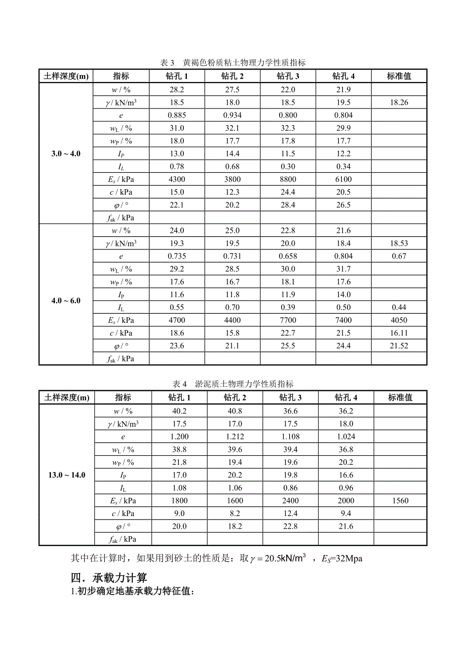 基础工程课设计算书_第3页