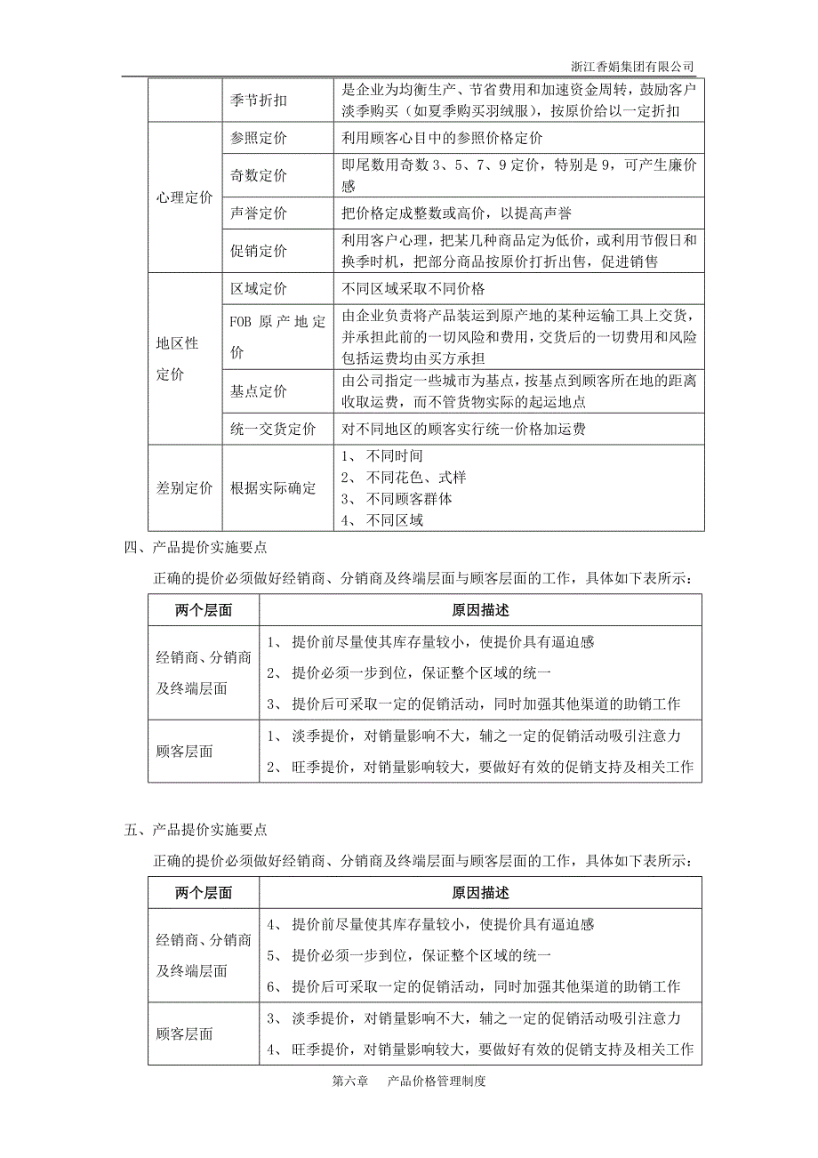 六、产品价格管理制度_第3页