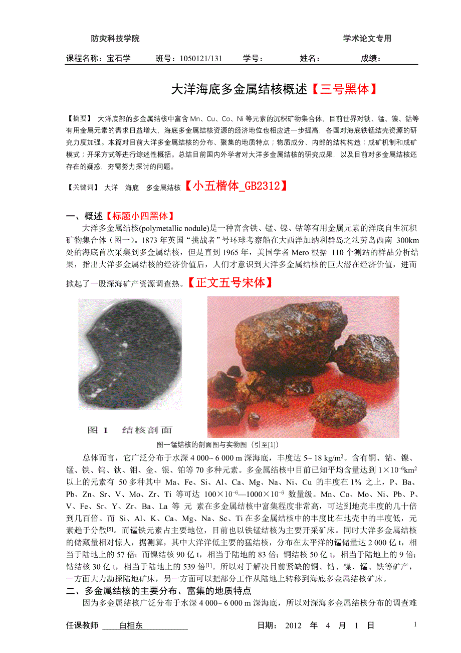 大洋海底多金属结核概述_第1页