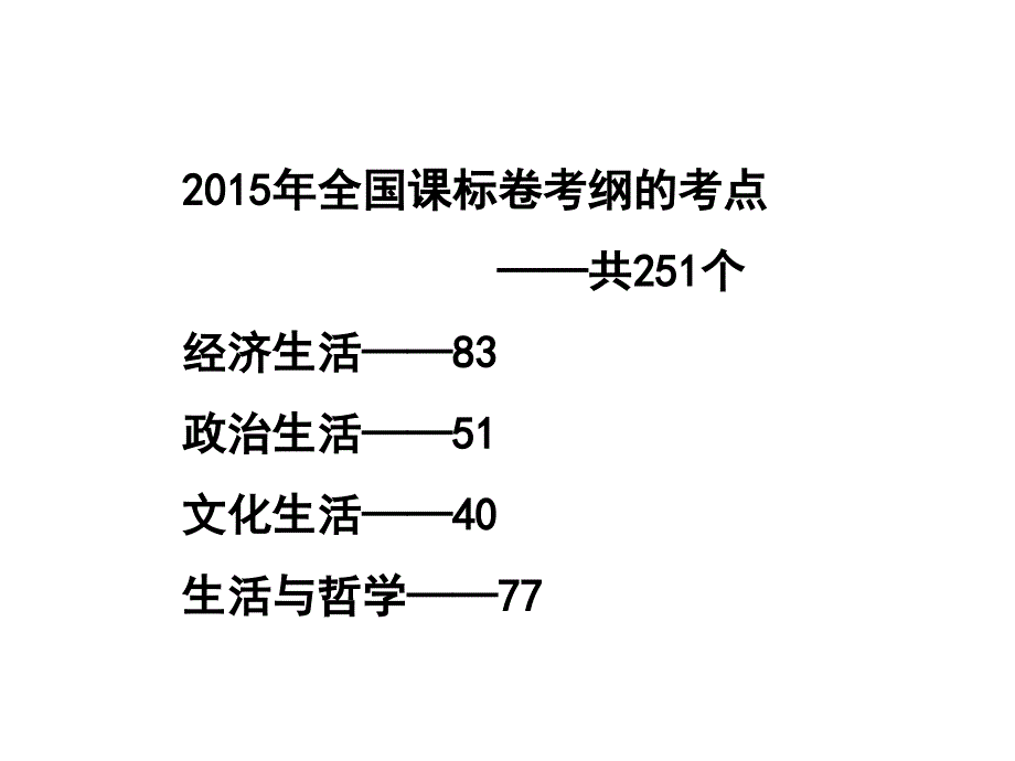 高考政治2015_“变”与“不变”(共56张ppt)_第3页