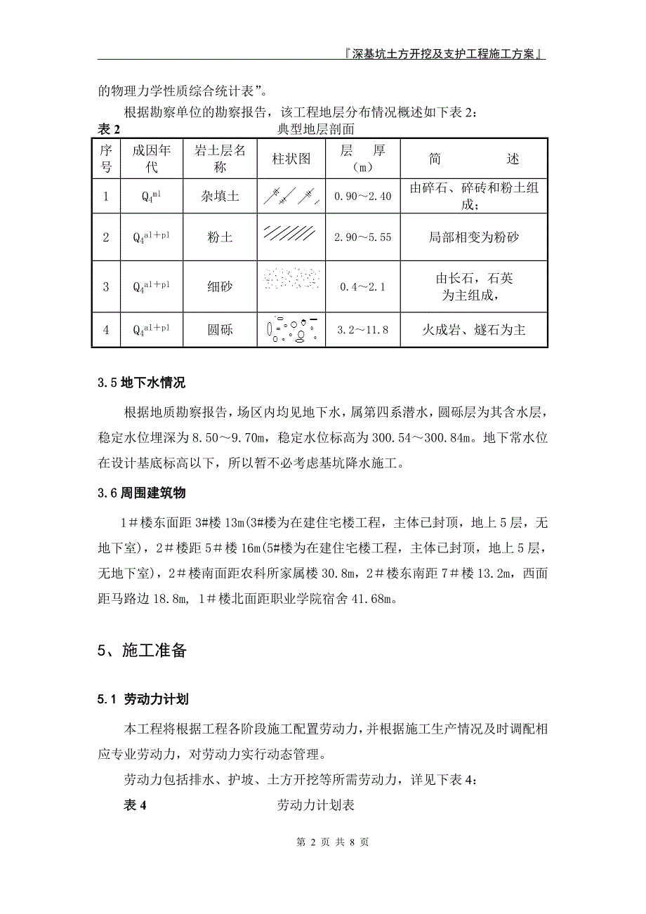 河北深基坑土方开挖及支护工程施工方案_第3页