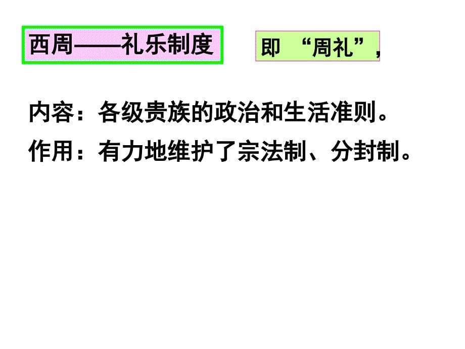 一轮复习 夏商周政治制度_第5页