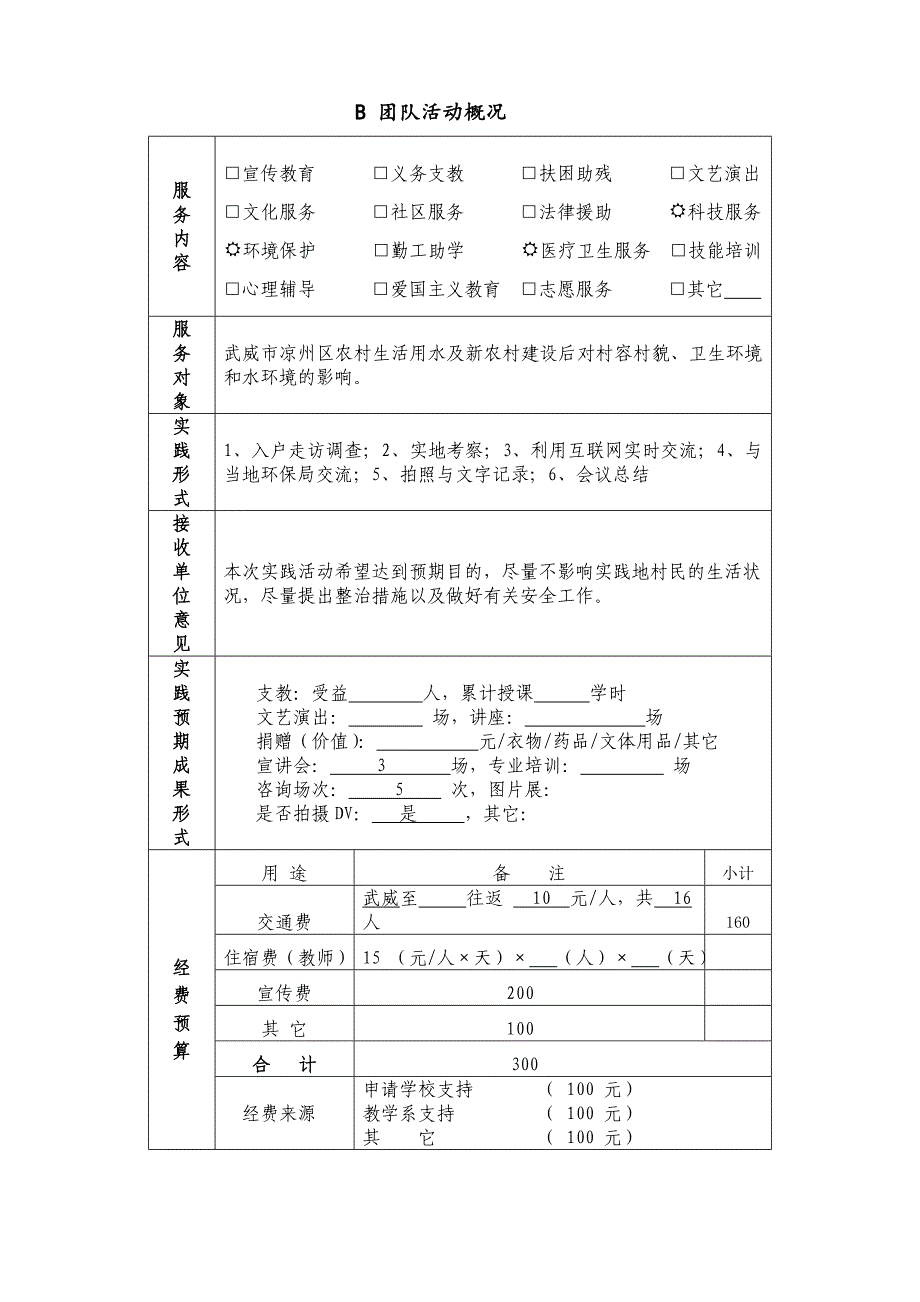 老师社会实践项目申报书_第4页