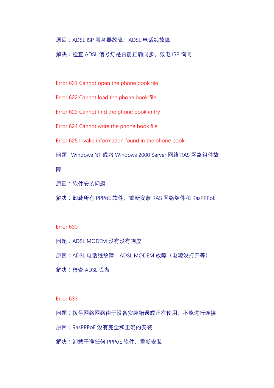 adsl宽带错误代码_第3页