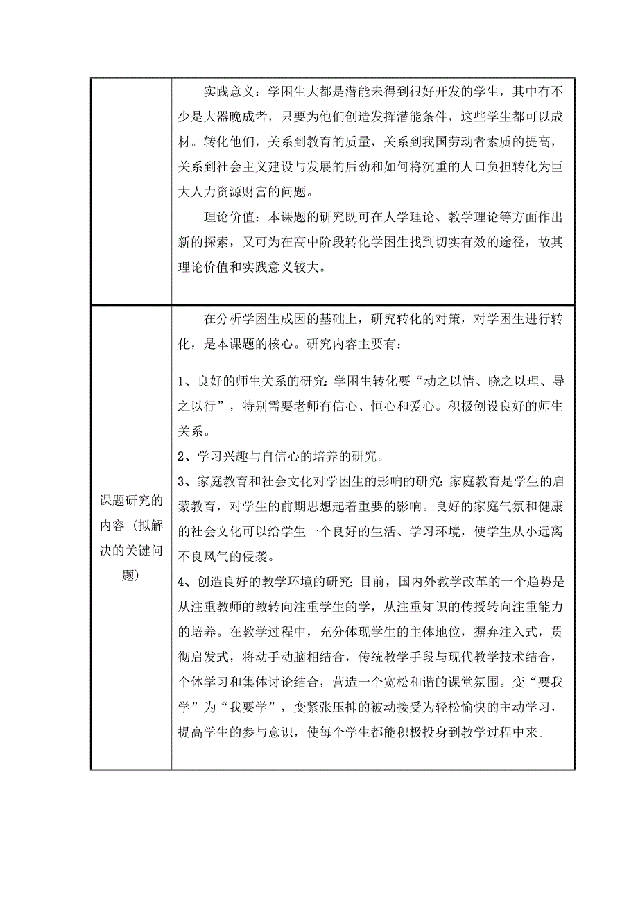 禹城市中小学教师小课题研究申报表_第3页