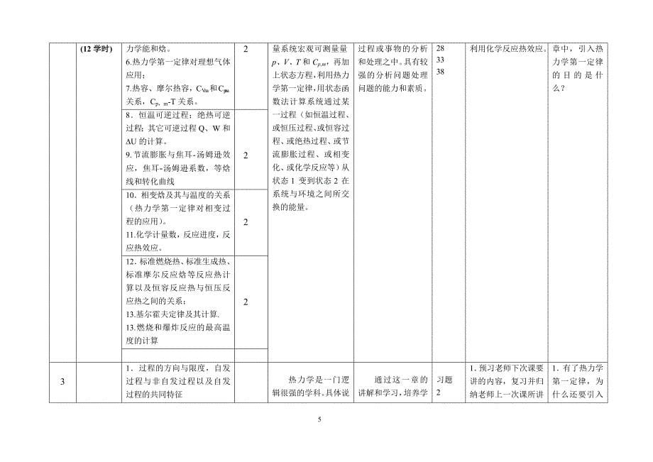 2014版教学大纲(物理化学e(新版))_第5页