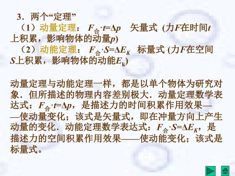 高三第二轮复习专题复习powerpoint课件4动量和能量下(可直接用于上课)_第4页