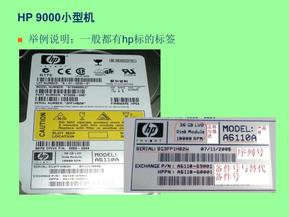 常见主机备件号查询与辨认方法_第4页