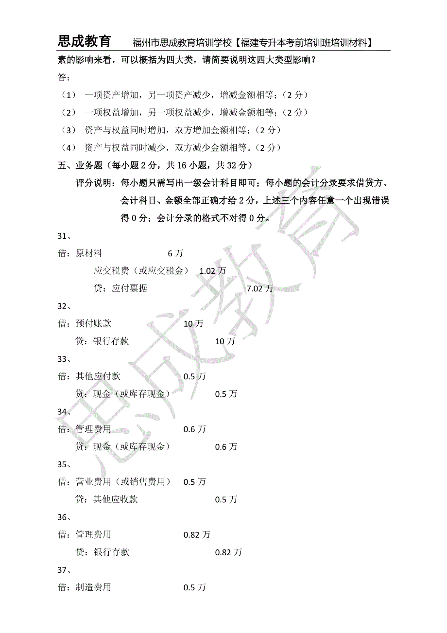 09年财经类真题参考解答_第2页