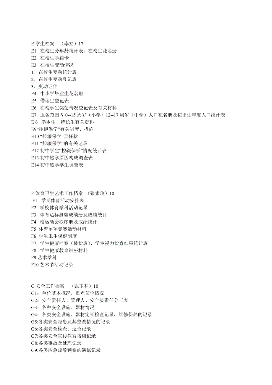 小学档案资料管理办法_第4页