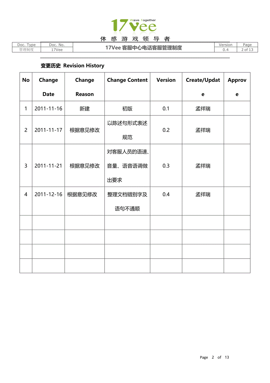 客服中心电话客服管理制度_第2页