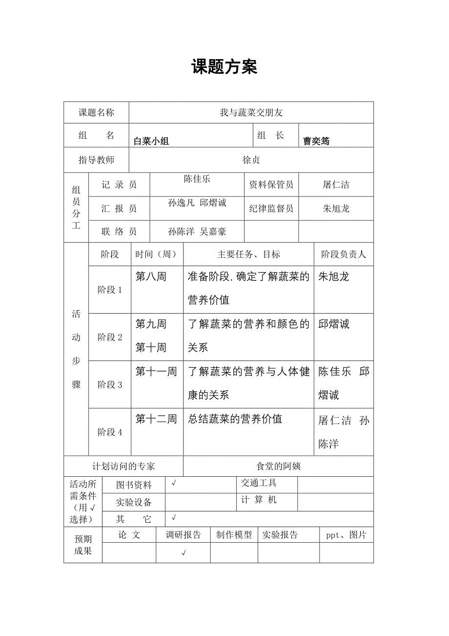 开题表与课题方案_第2页