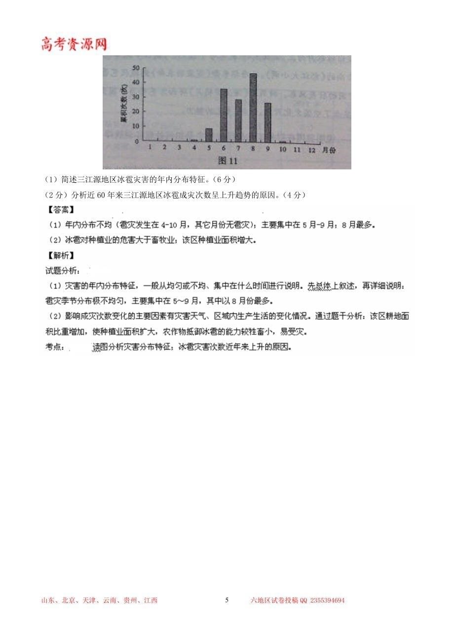 专题16 自然灾害与防治_第5页