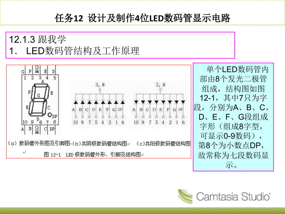 任务12 设计及制作4位led数码管显示电路_第4页