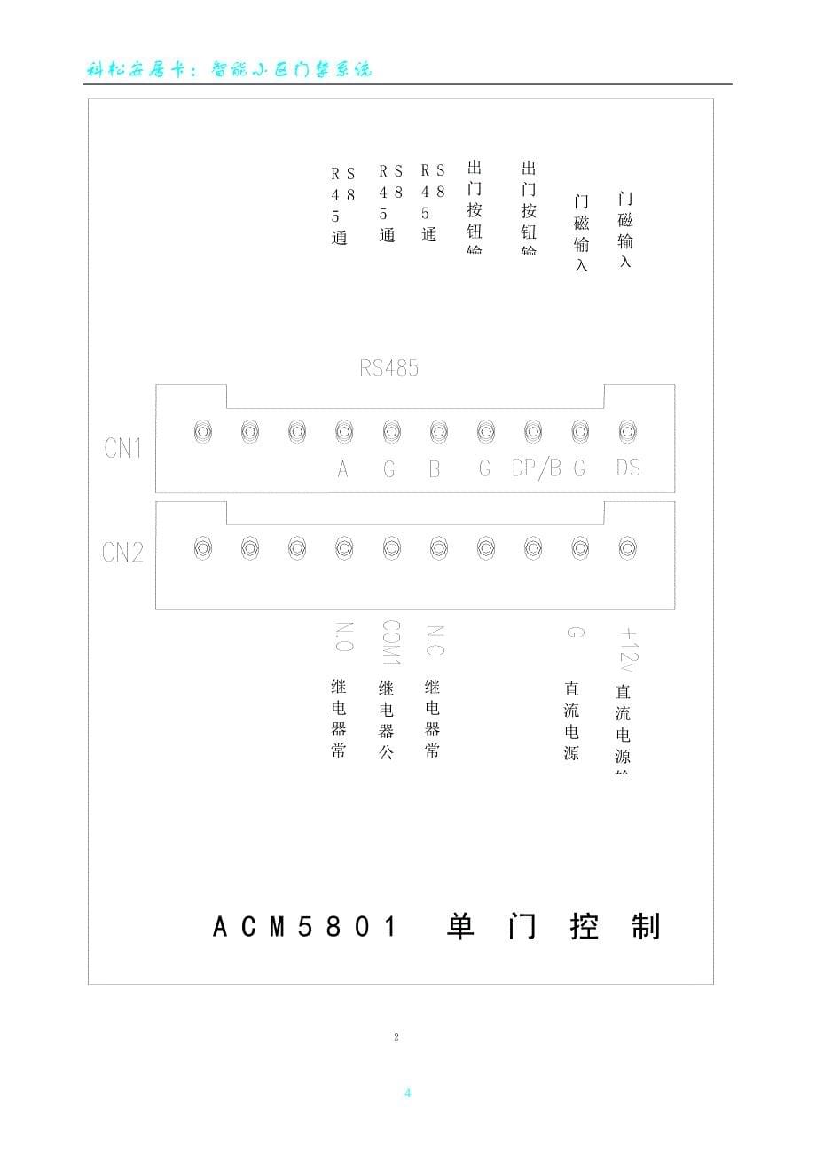 acm5801硬件说明书_第5页